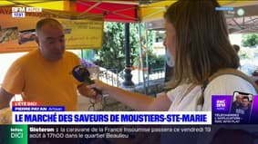 L'été DICI: découverte du marché des saveurs de Moustiers-Sainte-Marie