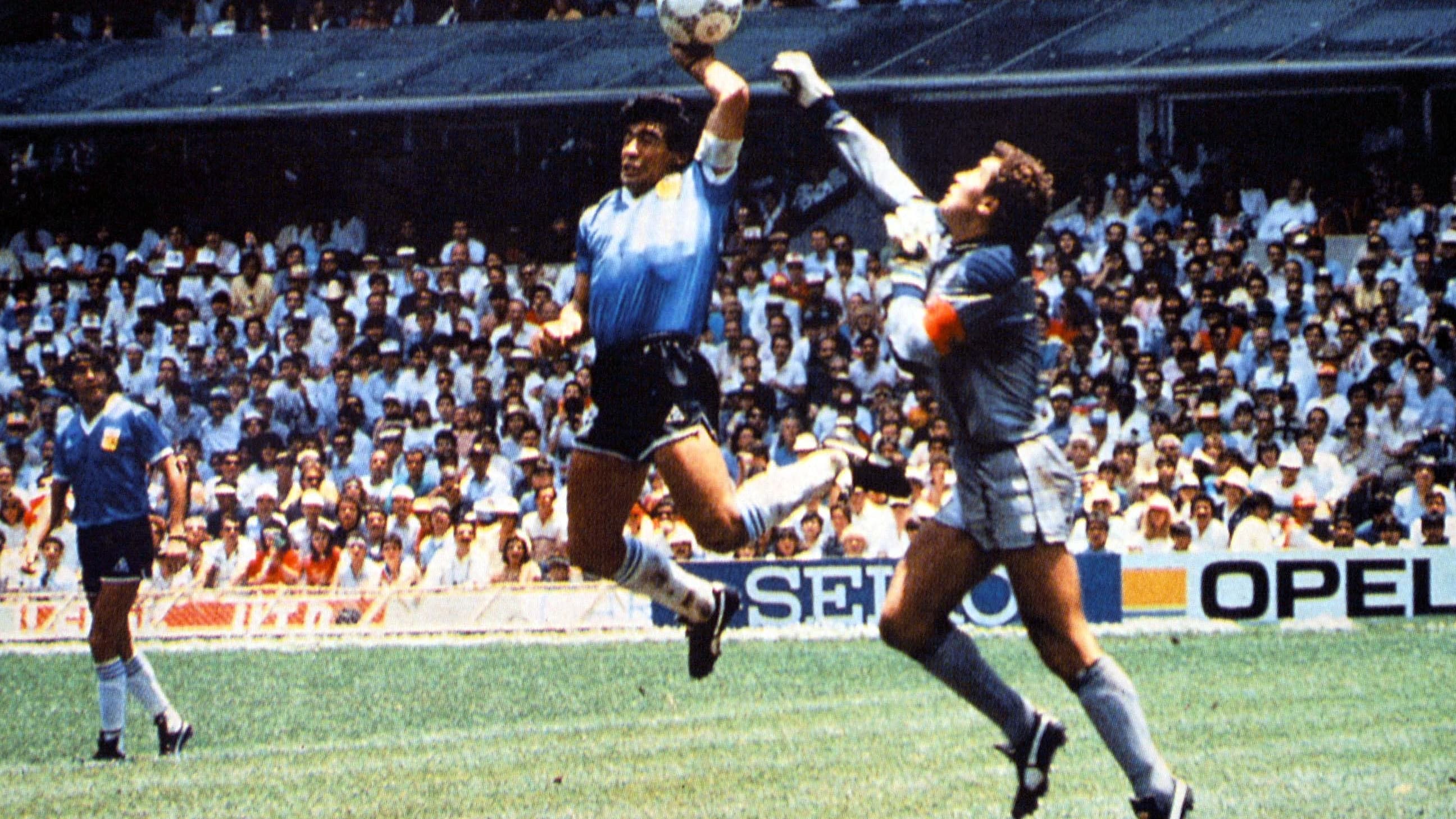 ArgentineAngleterre 86 Maradona de la "main de Dieu" au chef d'oeuvre