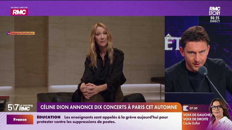 Céline Dion annonce dix concerts à Paris cet automne