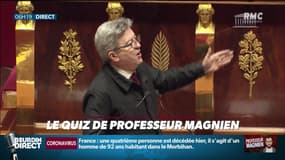 Où a-t-on entendu hier soir : "Obstruction, obstruction... est-ce que j'ai une gueule d'obstruction ?" ... Relevez le quiz du Président Magnien ! - 04/03