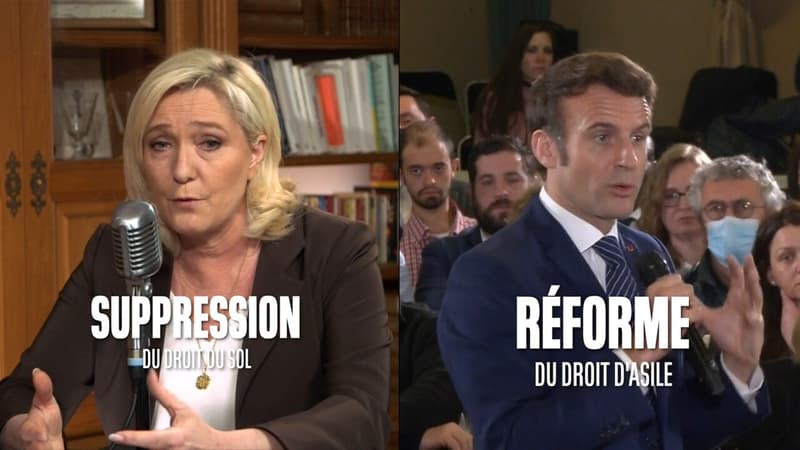 Que disent Emmanuel Macron et Marine Le Pen sur la question de l'immigration ?