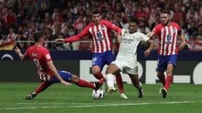 Jude Bellingham lors du derby entre l'Atlético et le Real Madrid (3-1, 6e journée de Liga), le 24 septembre 2023
