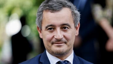 Le ministre de l'Intérieur Gérald Darmanin,le 19 octobre 2022 à Paris 