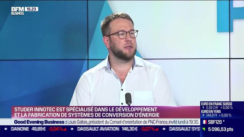 Loic Viret (Studer Innotec): Studer Innotec est spécialisé dans le développement et la fabrication de systèmes de conversion d'énergie - 19/11