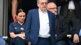 L'ancien président de la Fédération française de football, Noël Le Graet, au Stade de France à Saint-Denis, en Seine-Saint-Denis, le 19 juin 2023.