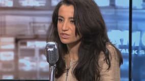 Lydia Guirous, porte-parole du parti Les Républicains, ce lundi chez Jean-Jacques Bourdin.