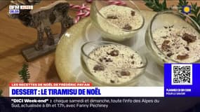 Recette de Noël de Frédéric Payan: le tiramisu de Noël