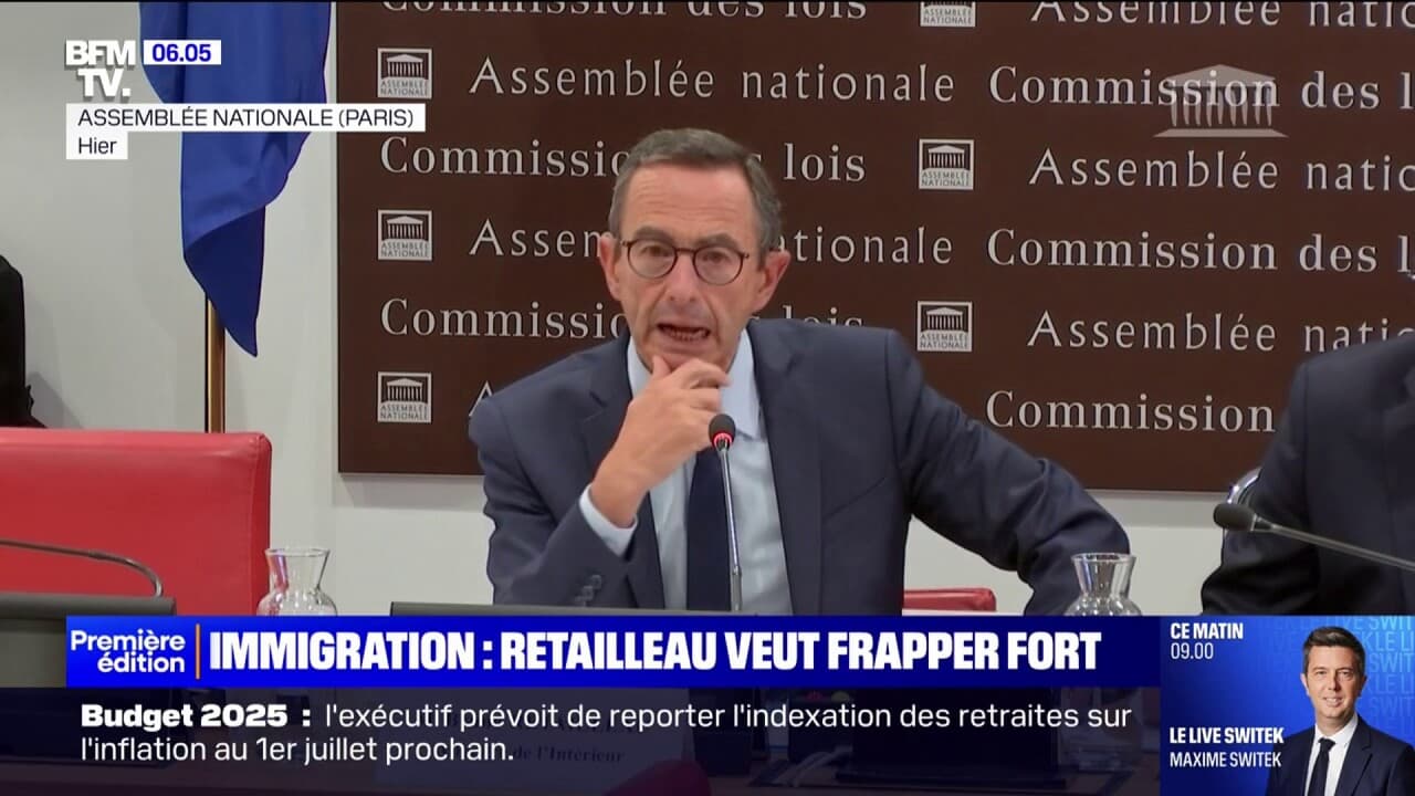 Immigration: Bruno Retailleau souhaite renvoyer des sans-papiers vers des pays tiers (1/1)