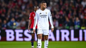Kylian Mbappé lors de Lille-Real Madrid, le 2 octobre 2024