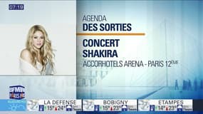 Sortir à Paris: Shakira en concert à l'AccorHotels Arena de Paris les 10 et 11 novembre