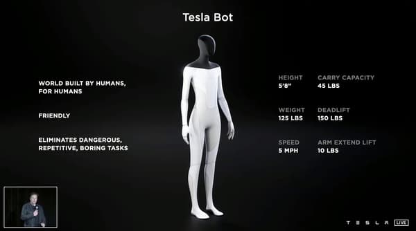 Le but de ce robot serait "d'éliminer les tâches dangereuses répétitives et ennuyeuses" pour les humains.