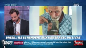 #Magnien : Des Brésiliens se sont rendus aux urnes avec un livre
