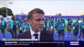 "Je suis scandalisé": Emmanuel Macron réagit au cyberharcèlement dont est victime Thomas Jolly,  le directeur artistique de la cérémonie des JO