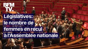 Législatives: le nombre de femmes en recul à l'Assemblée