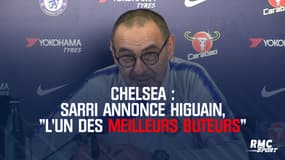 Chelsea : Sarri annonce Higuain, "l'un des meilleurs buteurs"