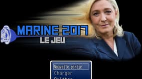 Marine Le Pen est l'héroïne de son propre jeu vidéo. 