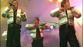 Le groupe Worlds Apart en 1997 au Printemps de Bourges