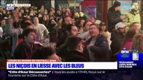 Coupe du monde de foot: les Niçois célèbrent la victoire des Bleus