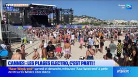 Cannes: le festival des Plages électro a débuté