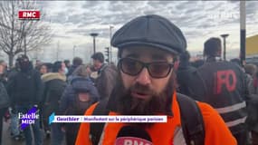 Retraites: "On débute une véritable grève générale", assure un militant