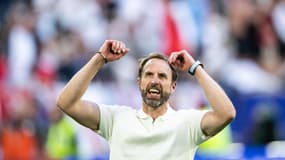 Gareth Southgate lors du quart de finale Angleterre-Suisse, le 6 juillet 2024.