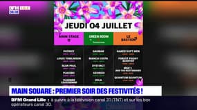 Main Square: premier soir des festivités ce jeudi