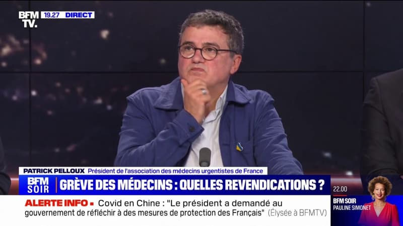 Patrick Pelloux, syndicaliste urgentiste, sur le système de santé: "On ne peut rester inerte face à ce grand renoncement"