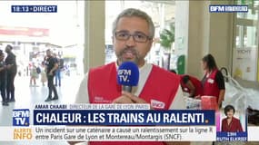 Chaleur: les trains au ralenti