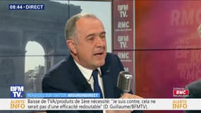 Didier Guillaume face à Jean-Jacques Bourdin en direct