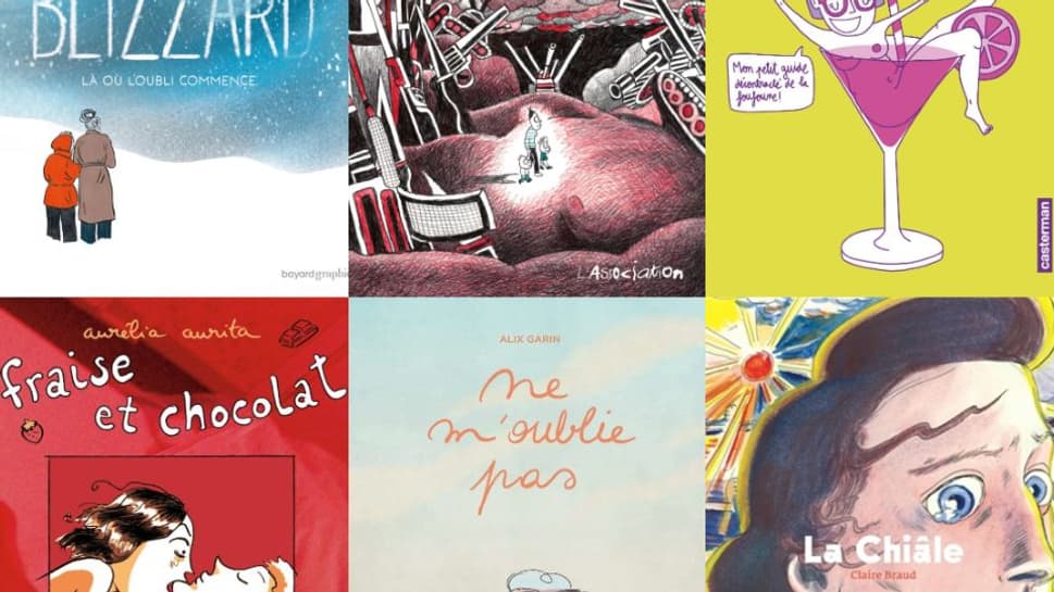 Several comics of authors who approached the subjects as varied as Alzheimer's disease, the vagina and domestic violence. Several comics of authors approached the subjects as varied as Alzheimer's disease, the vagina and domestic violence.