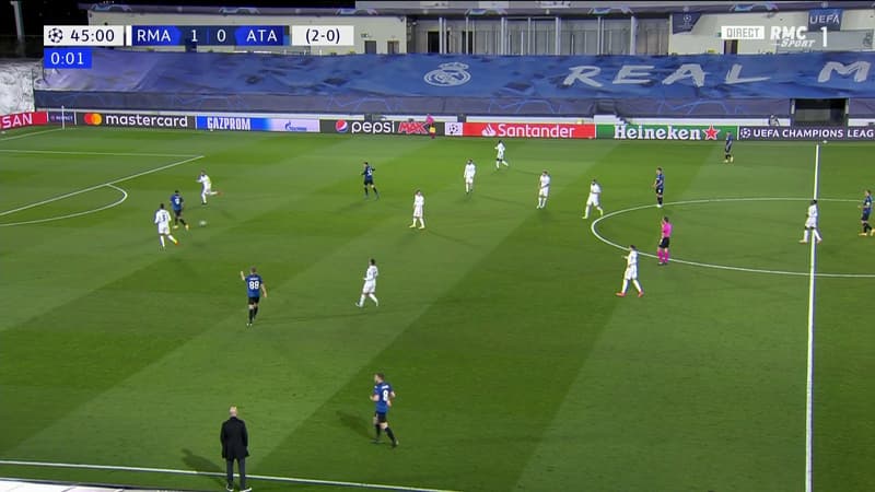 Real Madrid-Atalanta: quand l’arbitre siffle un peu trop rapidement la mi-temps