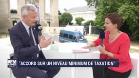 Taxe GAFA : Bruno Le Maire se félicite de l'accord de principe avec les Etats-Unis
