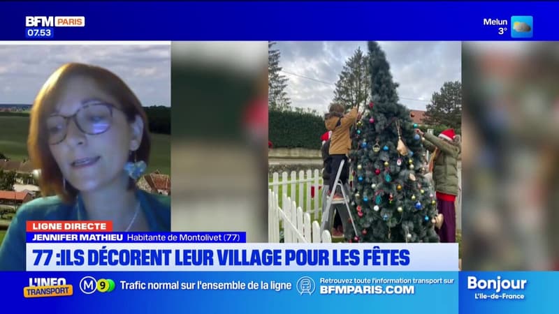 Ligne directe: les habitants de Montolivet décorent leur village pour les fêtes