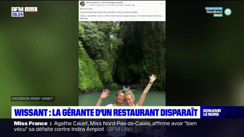 Wissant: la gérante d'une restaurant portée disparue en Indonésie