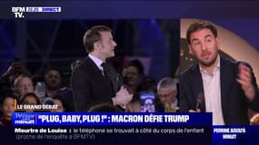 "Plug, baby, plug !": Emmanuel Macron défie Donald Trump au sommet de l'IA