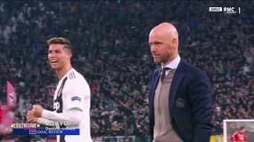 LDC - VAR - L'incroyable débat entre Ronaldo et le coach de l'Ajax