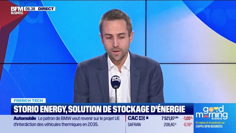 French Tech : Storio Energy, solution de stockage d'énergie - 16/10