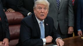 Donald Trump, le 1er septembre 2017.