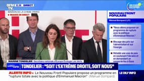 Législatives 2024: Marine Tondelier annonce que le Nouveau Front populaire abrogera la réforme des retraites "dans les 15 jours"