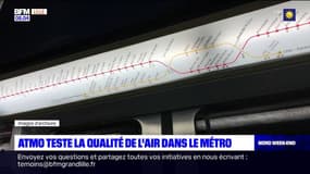 Lille: Atmo teste la qualité de l'air dans le métro