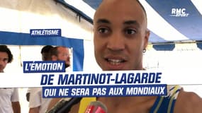 Athlétisme : L'émotion de Martinot-Lagarde qui ne sera pas aux Mondiaux
