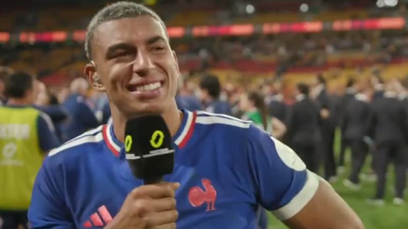 Australie-France: "C’est une dinguerie", la belle émotion de Grandidier, en larmes après son doublé pour ses débuts avec les Bleus