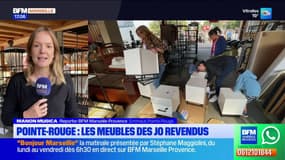 Marseille: les meubles des JO revendus à la Pointe-Rouge