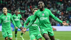 Mickaël Nadé, buteur contre Angers le 22 octobre 2021 en Ligue 1.