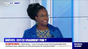 Retraites: Sibeth Ndiaye "regrette que Jean-Luc Mélenchon soit dans une attitude d'opposition systématique"