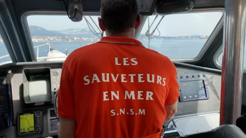 Un sauveteur en mer (photo d'illustration)