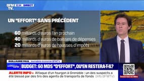 Budget : 60 milliards "d'effort", qu'en restera-il ?- 10/10