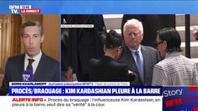 Procès des "papys braqueurs": Kim Kardashian pleure à la barre lors de son témoignage