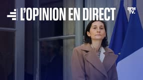 La ministre de l'Éducation nationale, de la Jeunesse et des Sports Amélie Oudéa-Castéra, le 12 janvier 2024 à Paris.