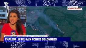 Chaleur: le feu aux portes de Londres - 19/07